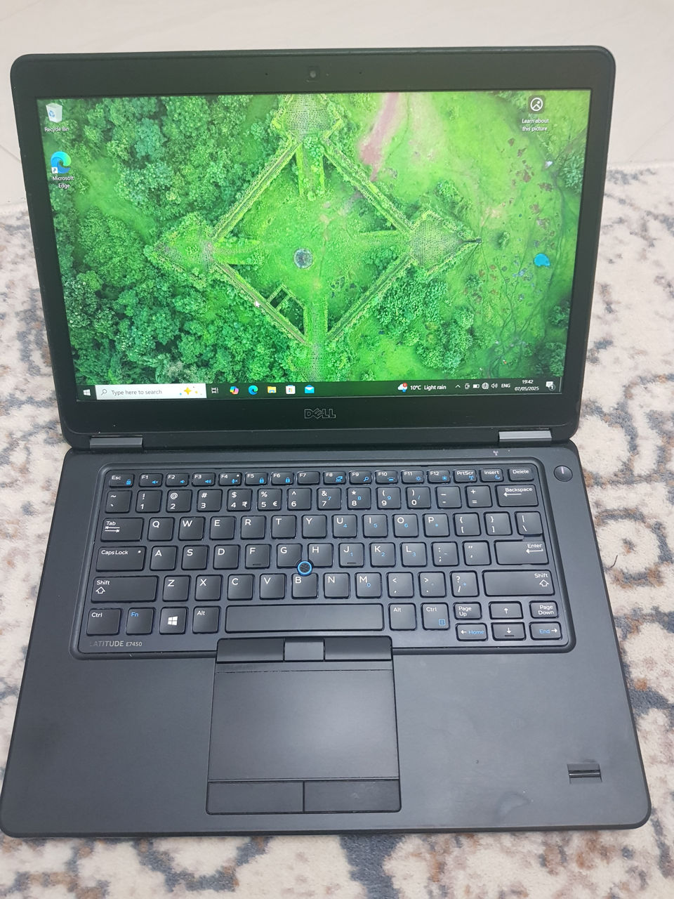 Laptop "dell LatitudeE7450", core I5 500 SSD's 16GB RAM WIN 10 PRO!! foto 1