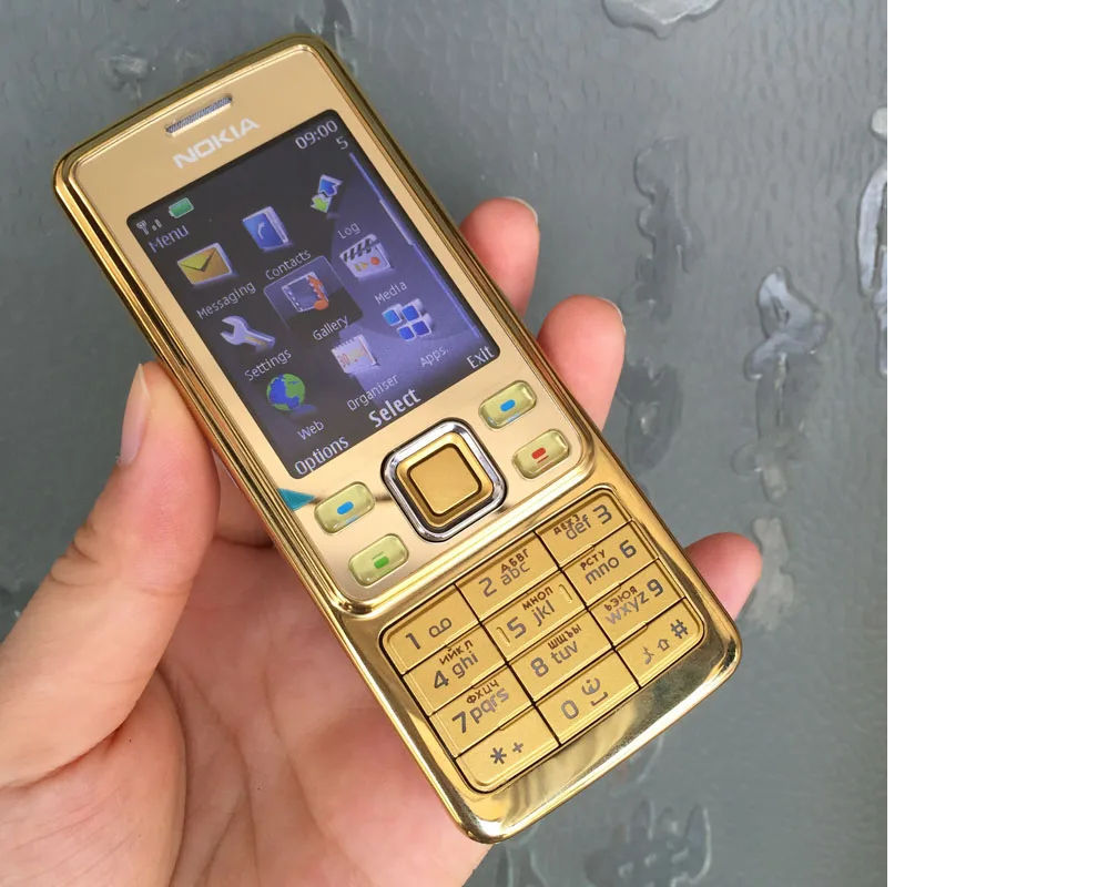 Телефон-новый=Nokia 6300-Gold-Edition-"Золотой-Слиток--корпус металл. фото 2