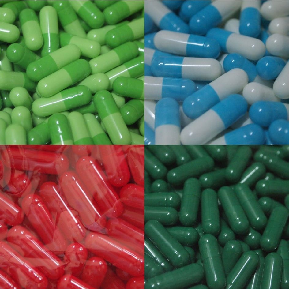 Capsule medicinale, goale gelatinoase. Капсулы желатиновые, пустые