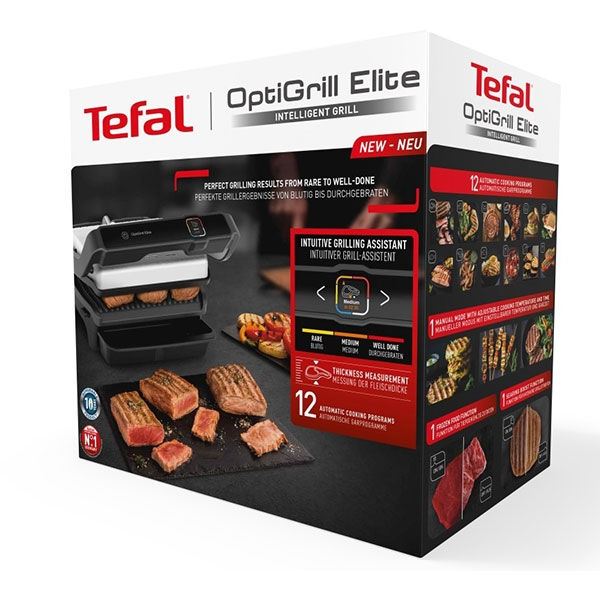 Gratar electric Tefal OptiGrill Elite GC750D30, 2000W, 12 programe, pret: 4999 lei, Promo! foto 5