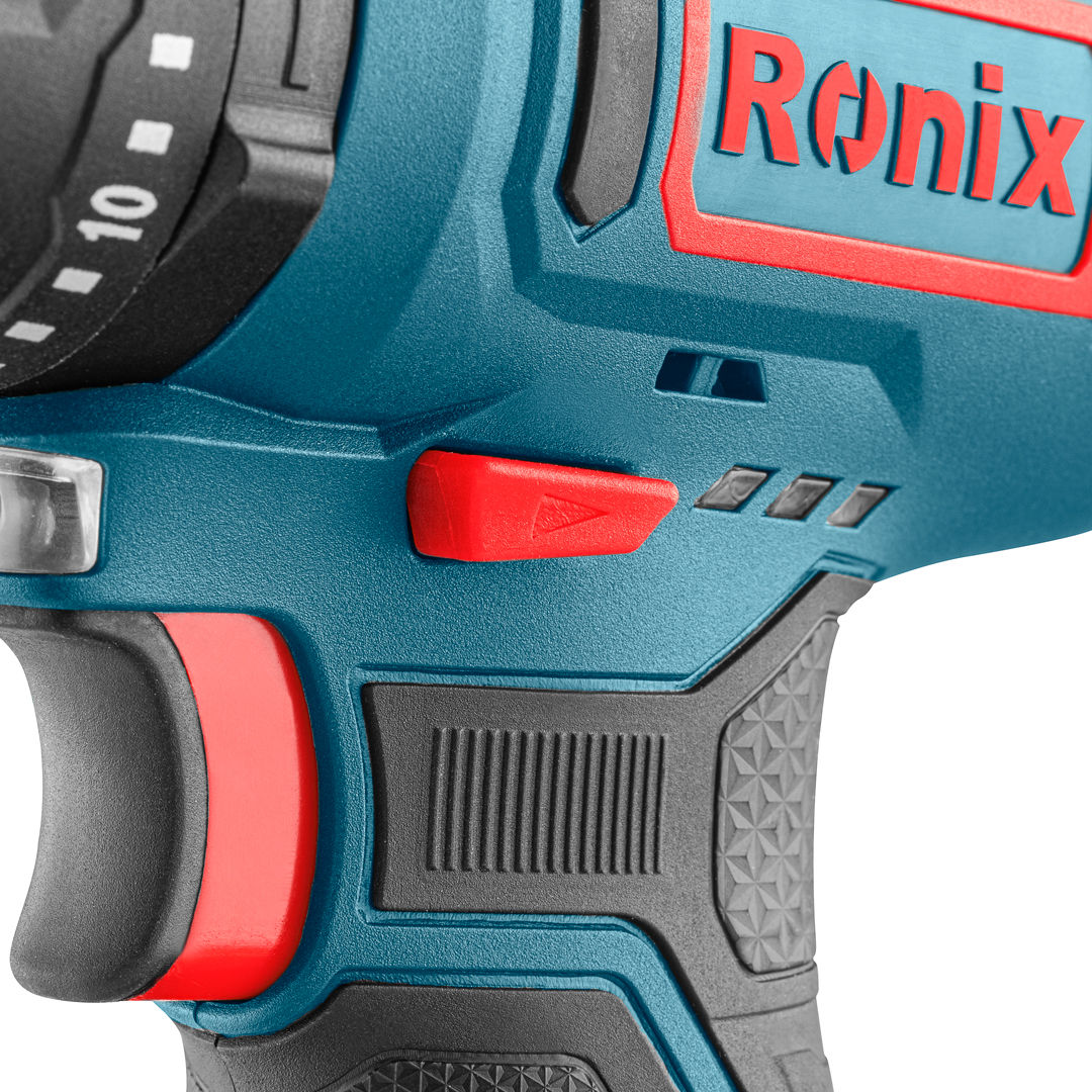 Шуруповёрт аккумуляторный RONIX 8101K 12В 2Ач (СУПЕР Цена ) Black Friday ! foto 4