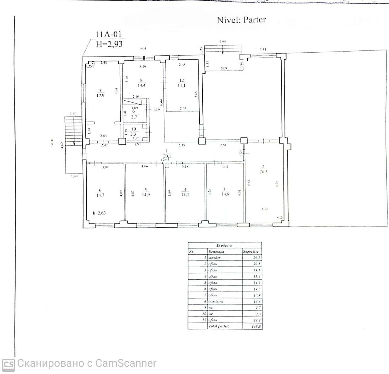 Centru oficiu parter/ spatiu comercial 150 m2 euroreparat, incălzire autonomă str. romană foto 17