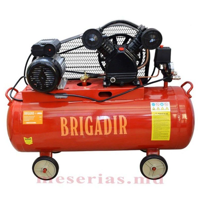 Компрессор 100 л Бригадир Compressor 100 litre гарантия 12 мес доставка ...