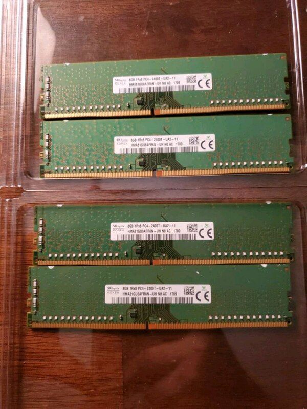 Hynix 8GB PC4-19200 DDR4 2400MHz 288-Pin Dimm Memory Module Mfr P/N ...