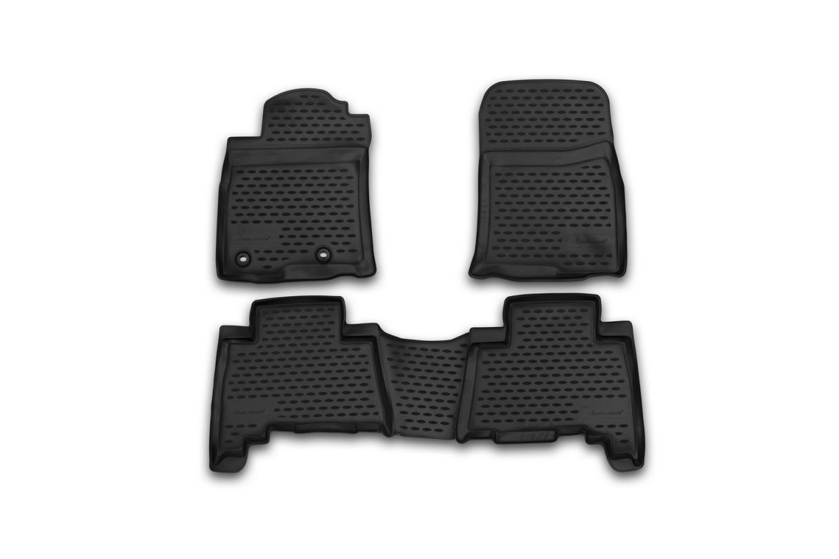 TOYOTA Land Cruiser Prado 2013-2022. Covorase din poliuretan pentru interior. foto 1