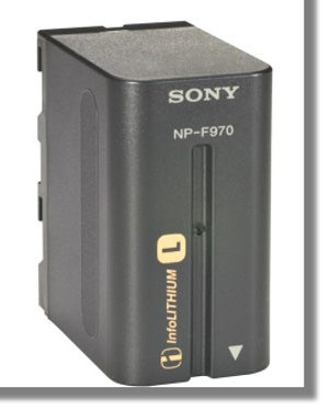 Аккумулятор sony np f970