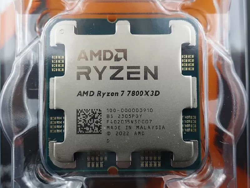 Процессор - «AMD Ryzen 7 7800X3D Tray» фото 3