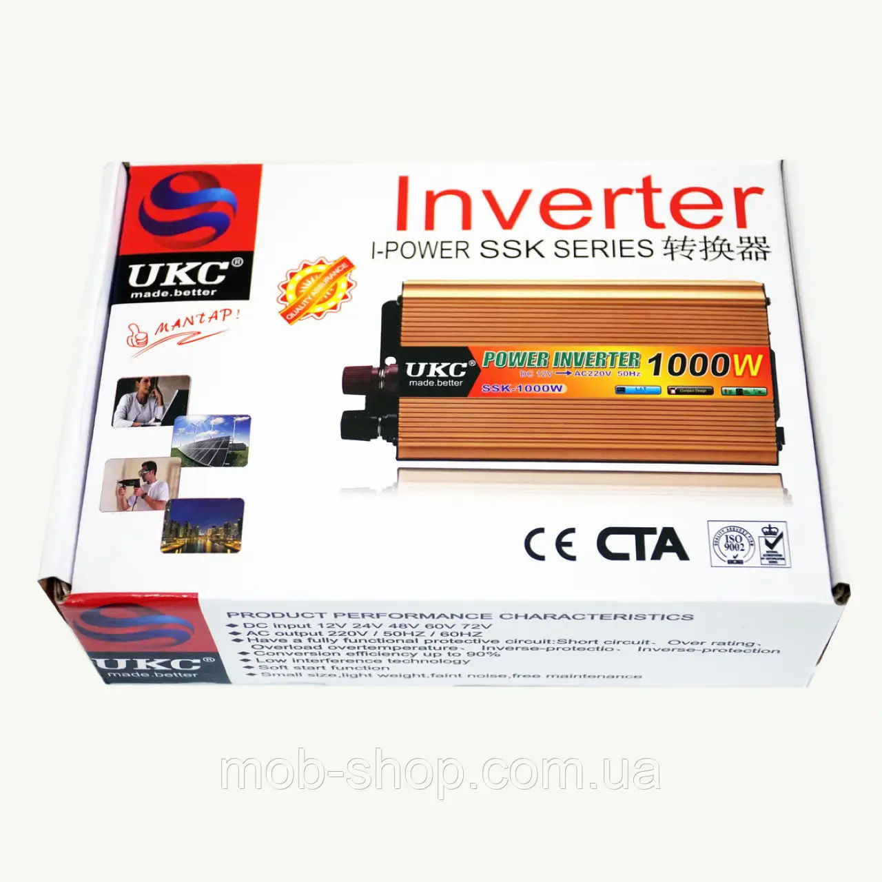 Преобразователь Тока 12В-220В Invertor electric от 500w до 7 000w фото 2