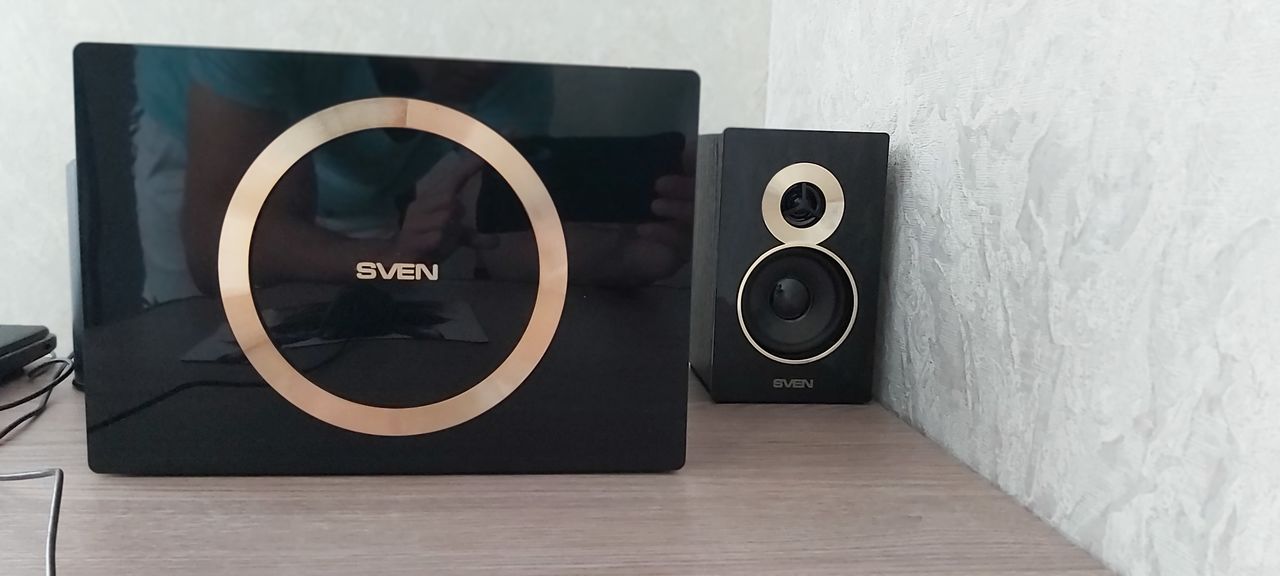 Настольный компьютер и аудио система Sven. Computător de masă și sistem audio Sven. foto 4