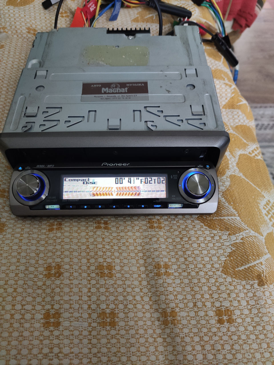 pioneer DEH-P8600MP CD/MP3/WMA/AUX foto 2