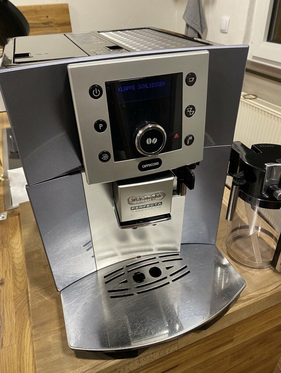 Delonghi Perfecta Cappuccino Mahlwerk Zu Fein Eingestellt Delonghi Perfecta cappuccino