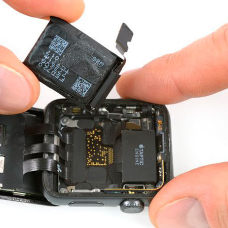 Schimbarea sticlei, displayului la Apple Watch 1,2,3,4,5 foto 2