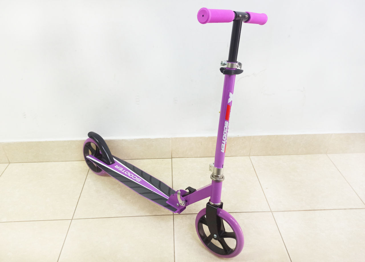 Trotineta Scooter Foarte Usoara, Roti Mari de 20 cm, Ismail 84, BabyCity foto 7