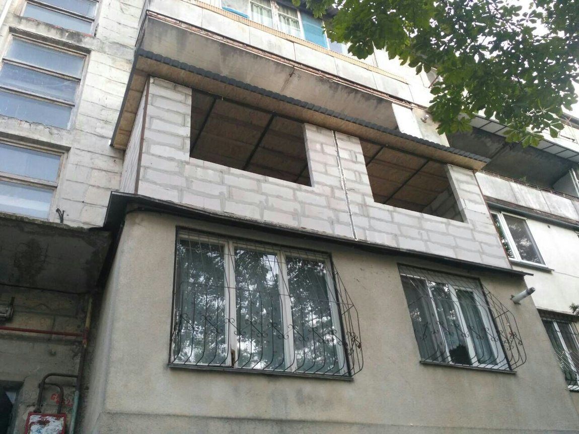 Расширение и ремонт балконов в 4, 5 этажных домах. Хрущёвка, Сталинка, Брежневка,135 серию,143 серию фото 5