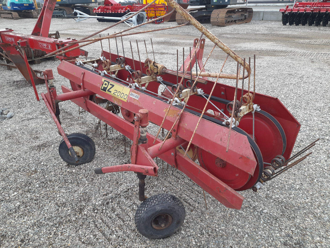 Grebla de adunat PZ 2000 - Latime 2 m (cardan inclus) фото 5