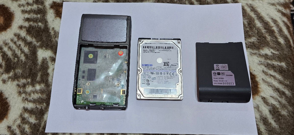 Медиаплеер, Медиакомбайн, Кардридер, Жесткий Диск, Датабанк, HDD, SDD Vosonic VP8860. foto 9