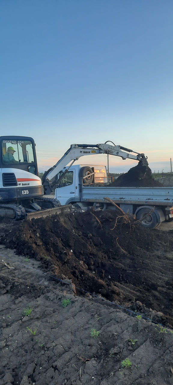 Miniexcavator, bobcat,basculantă. foto 4