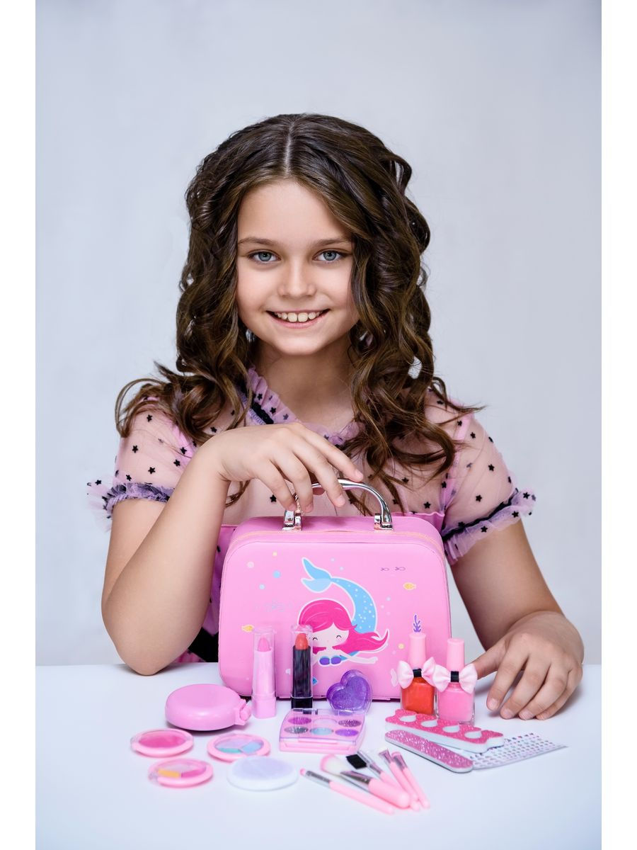Trusa de Machiaj pentru copii / set cosmetica copii/ Подарочный набор детской косметики foto 4