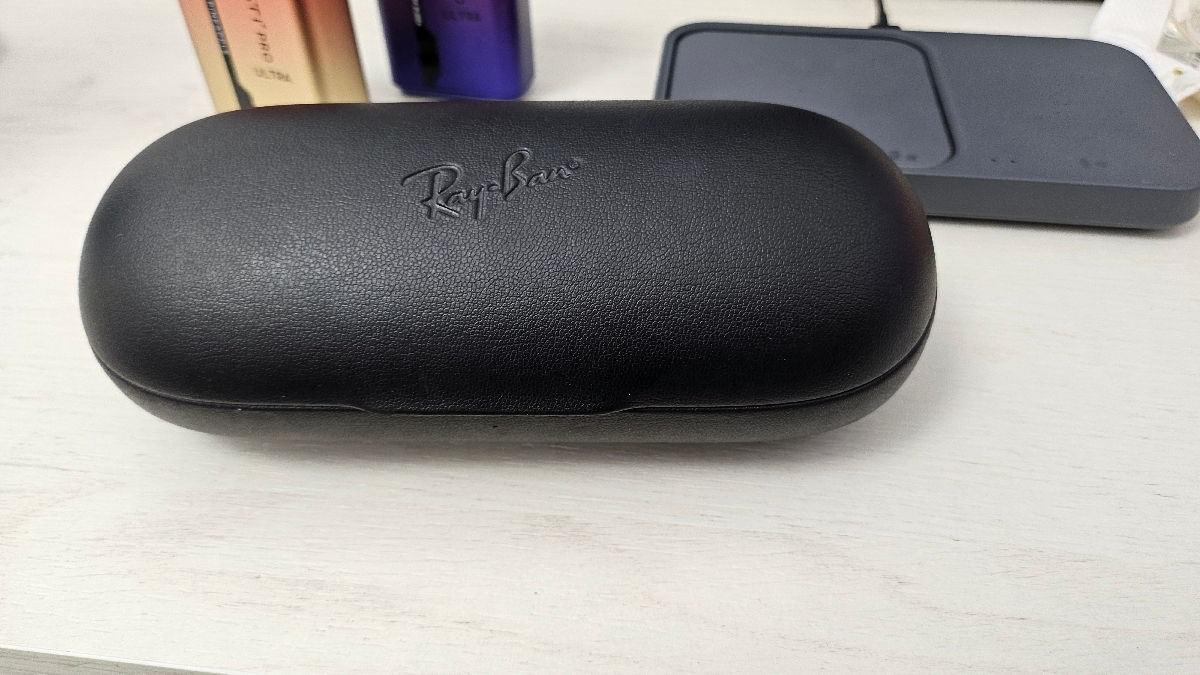 Ray-Ban - Stories Wayfarer Smart Glasses - Shiny Blue/Dark Blue Polarized 53mm L фото 3