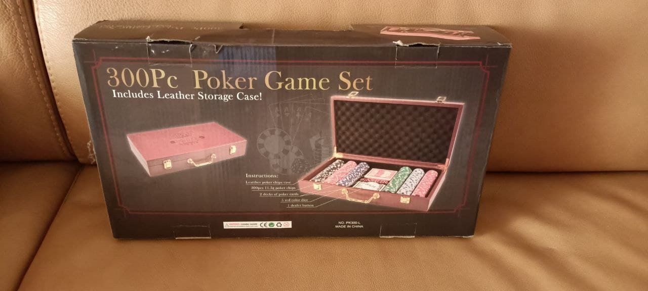 Покерный набор. Poker Set. Пластиковые карты