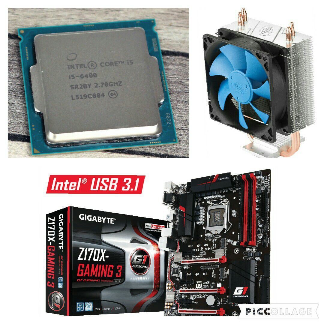 Новый Intel Core i5-6400 2.7-3.3GHz 6MB, S1151, 14nm, Intel Integrated HD  Graphics 530, 65W Tray БЕ