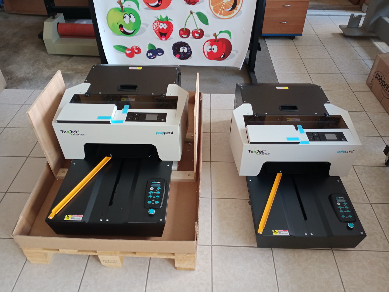 Чернила Dupont для прямой печати по ткани для DTG принтера Polyprint cerneală foto 7