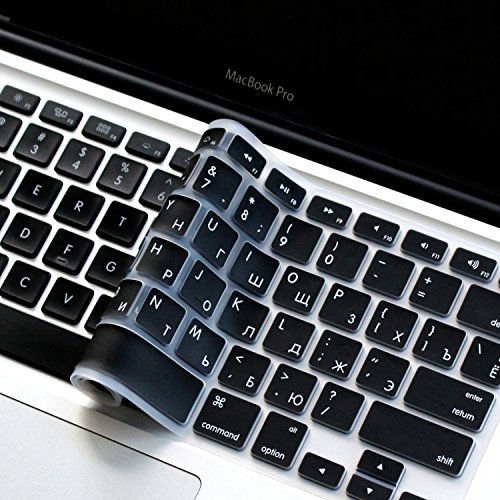 Силиконовая накладка для клавиатуры Apple MacBook (с русскими буквами) фото 0