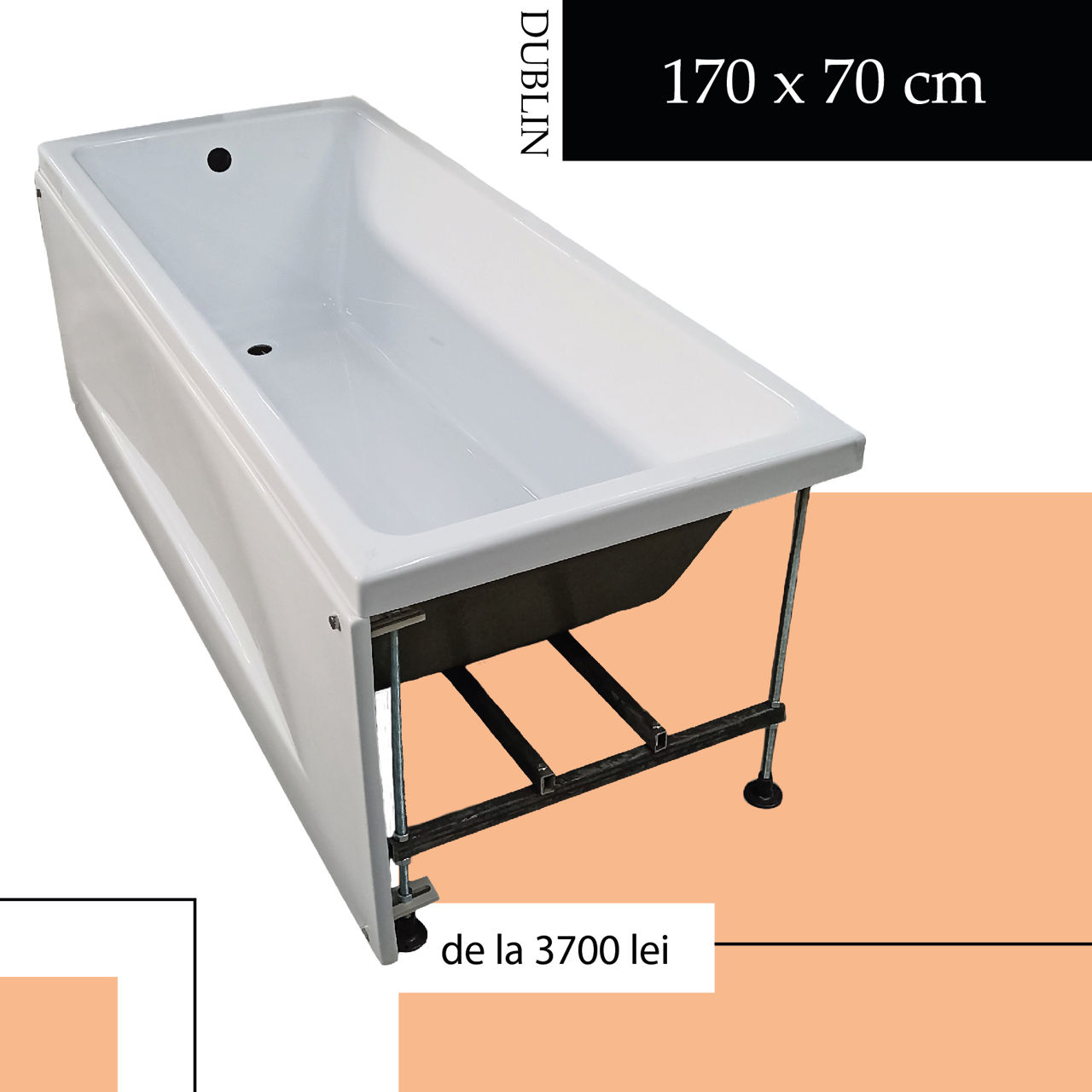 Cada pentru baie / acril - metal / în stoc peste 20 modele - avem reduceri - Ванна акриловая foto 9