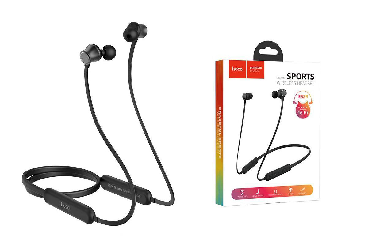 Наушники HOCO W24 Enlighten ,HOCO ES29 cпортивные Bluetooth наушники