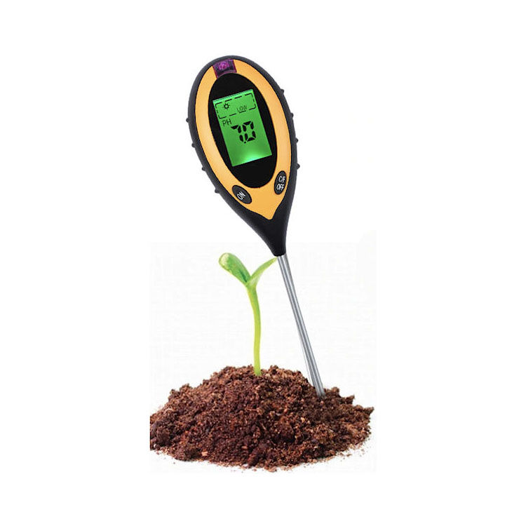 PH метр 4в1 для почвы (PH / влажность / температура / свет)