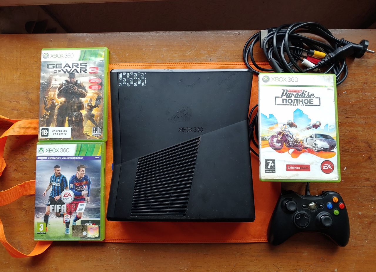 Xbox360 slim+ игры