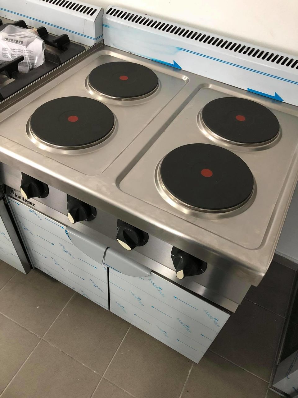 Plite electrice profesionale din inox pentru restaurante фото 1