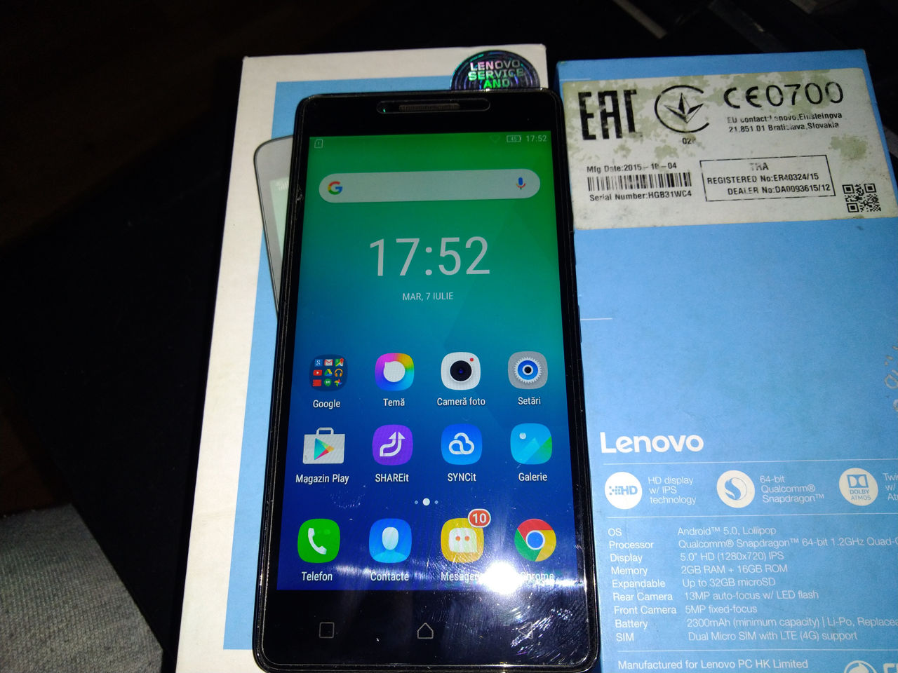 Lenovo a6010 plus