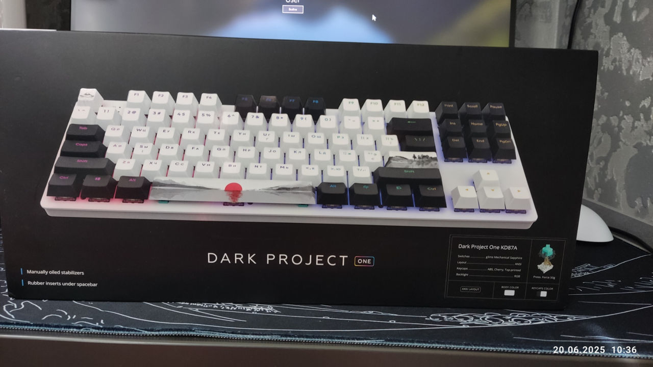 Клавиатура Dark Project KD87A foto 1