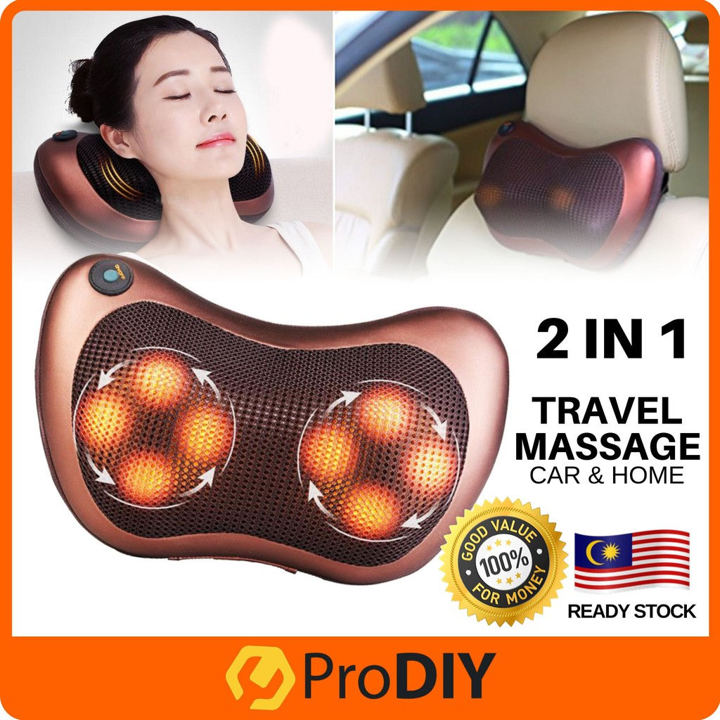 Чудо-Релакс!  Массажная подушка от усталости и напряжения Massage Pillow! foto 1