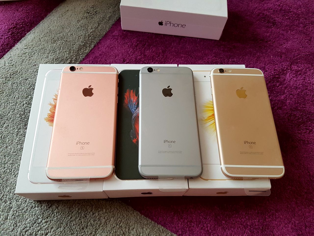 Iphone 6s цвета корпуса