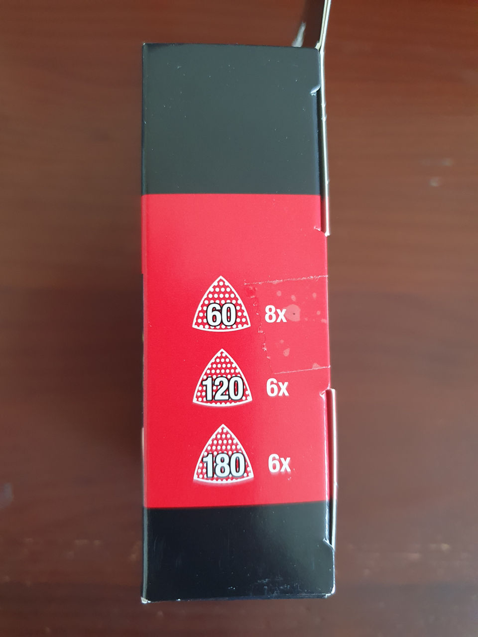 KWB by Einhell 492874 set 20 hârtie șlefuit delta 93x93x93mm 8x60 6x120 ...