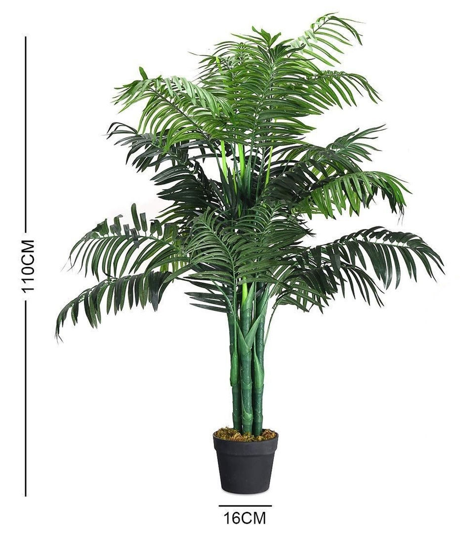 Plantă artificială cu ghiveci 110cm foto 2