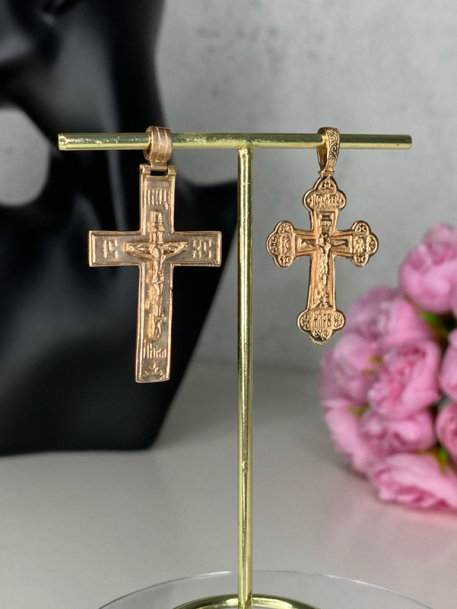 Cruciulițe din aur крест  foto 7