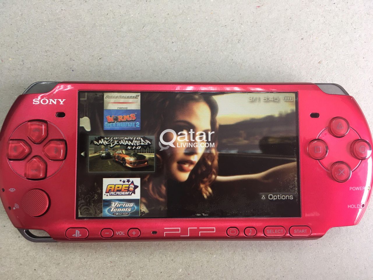 PSP 3004 Slim RED +16GB