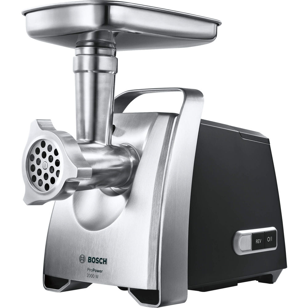 Masina de tocat carne BOSCH ProPower MFW68660, 4.3kg/min, 2200W, accesoriu carnati/suc de rosii/kebb foto 0