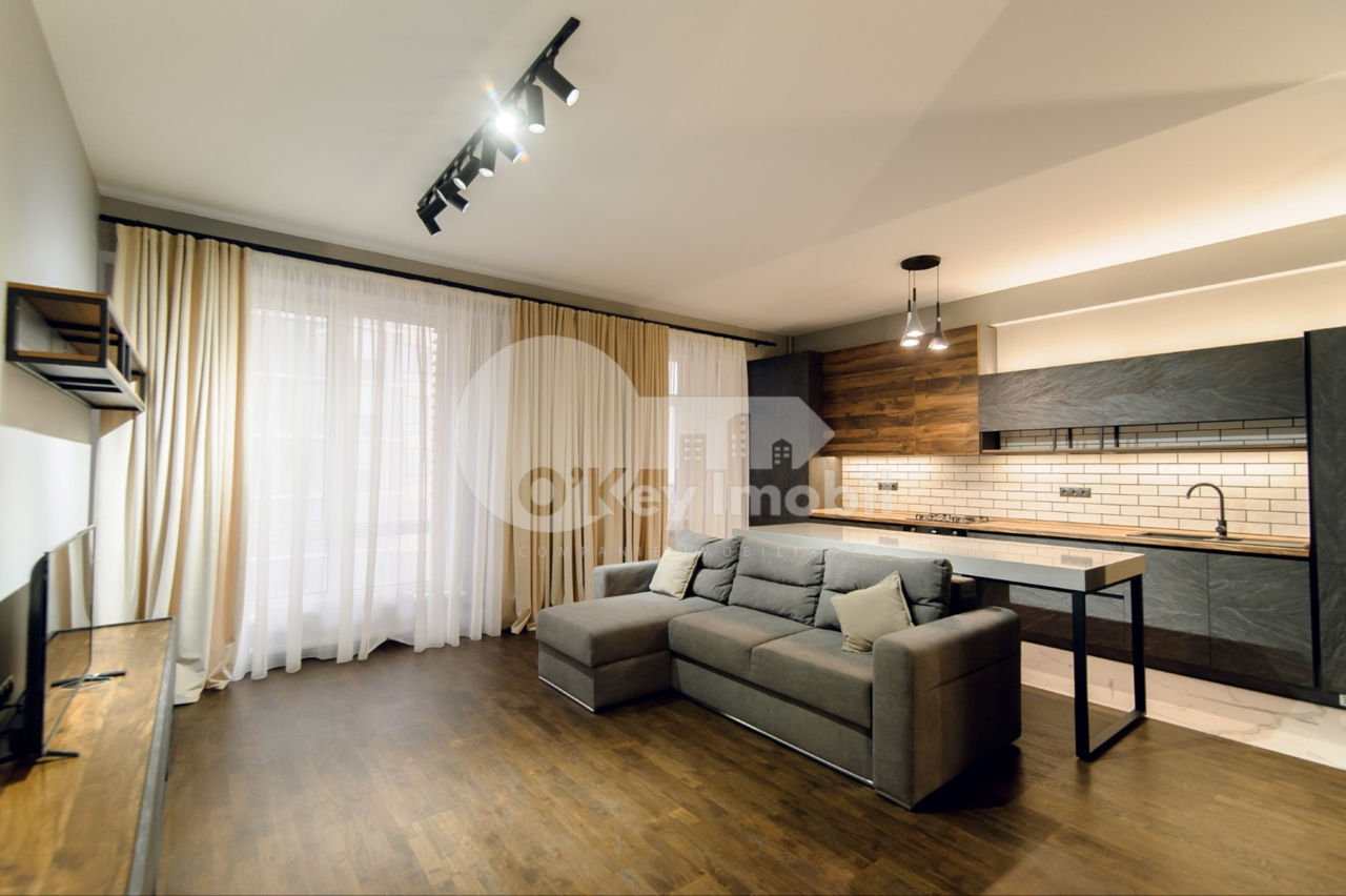 Apartament cu 2 camere, 70 m², Râșcani, Chișinău foto 3