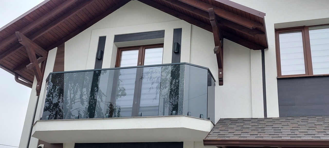 Balustrade, copertine din sticla securizata la cele mai avantajoase preturi foto 1