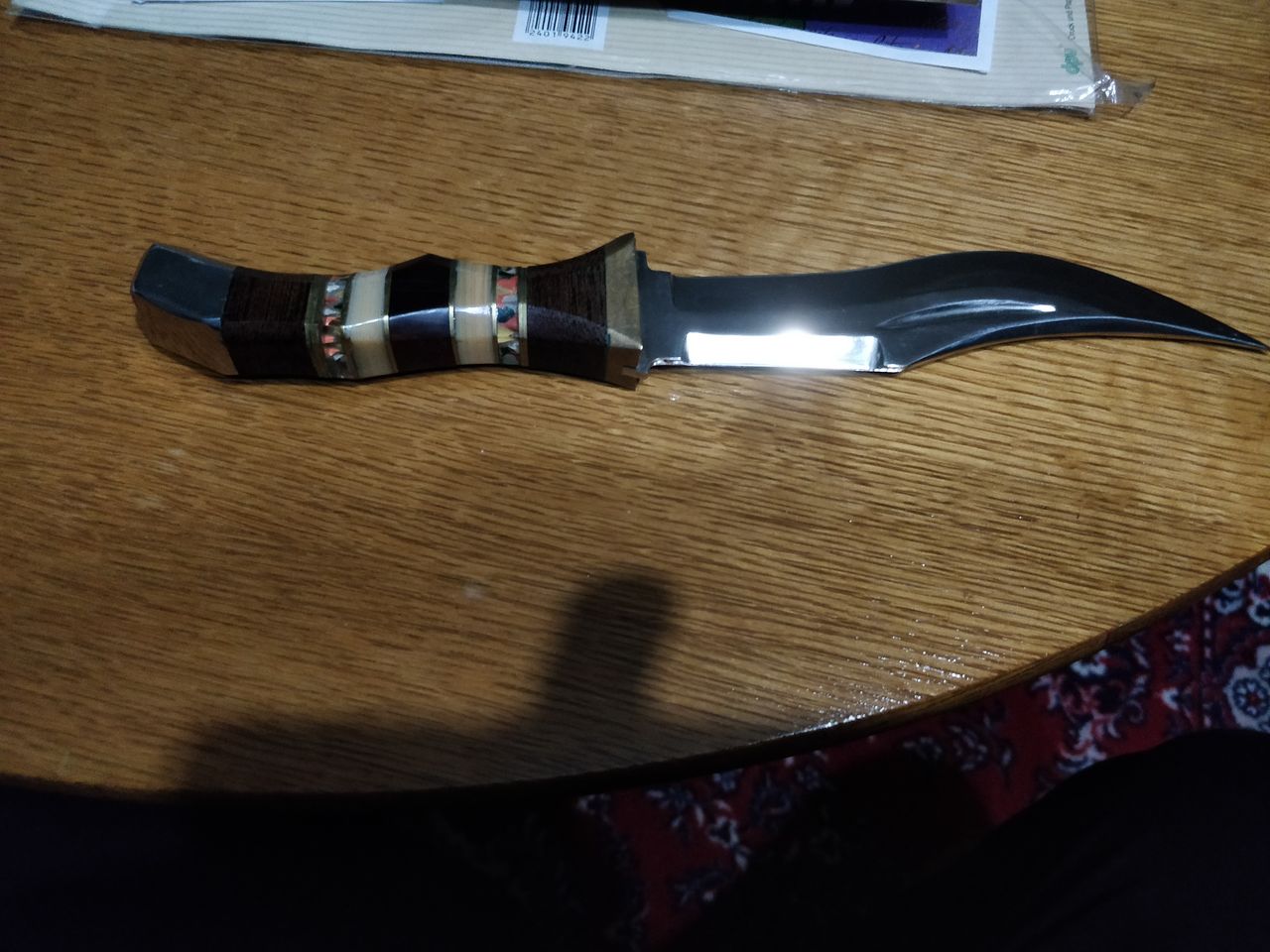 Нож.ручная работа.выполнен под заказ.