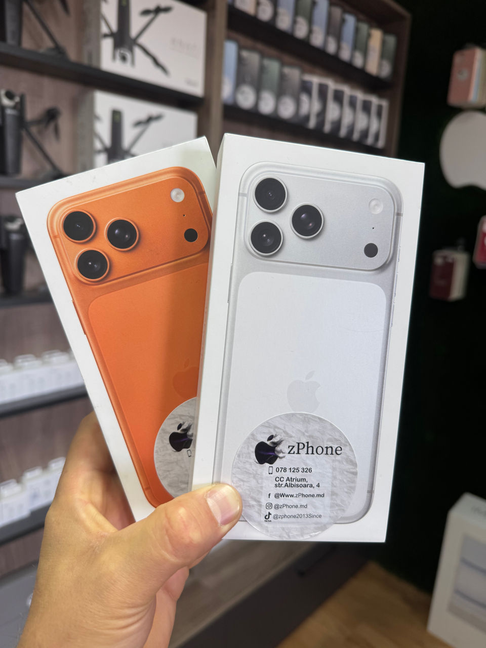 iPhone 17 Pro 1TB Магазин zPhone Гарантия 24Мес (256ГБ/512ГБ/1ТБ) В наличии  все цвета. foto 0