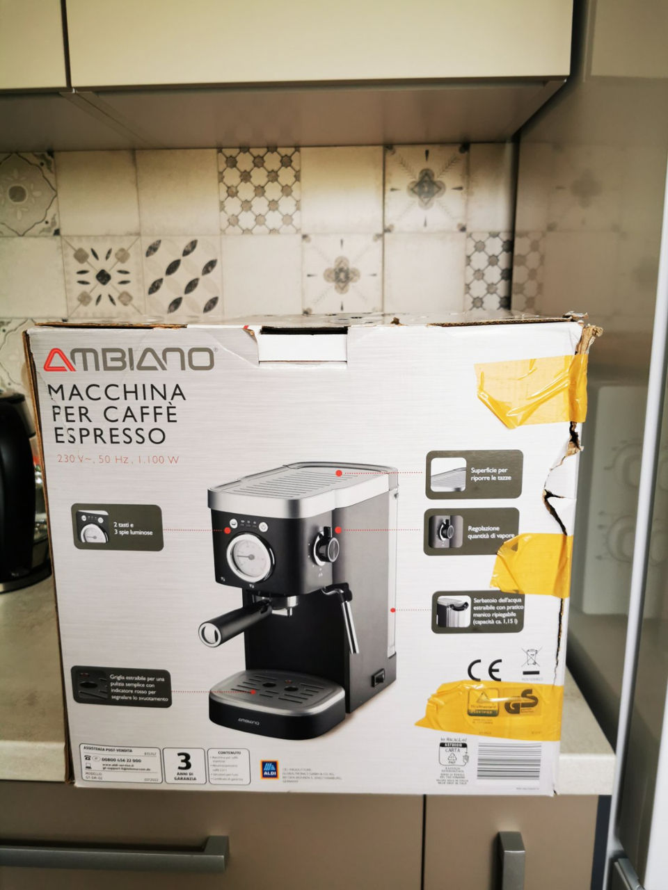 Ambiano Macchina per caff espresso foto 0
