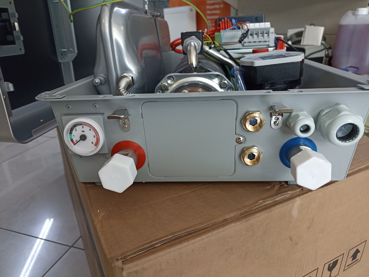 Cazane electrice Teknix 4.5,6, 7.5, 9, 12, 15 si 18 kW 220v/380v fabricate in Ungaria foto 4