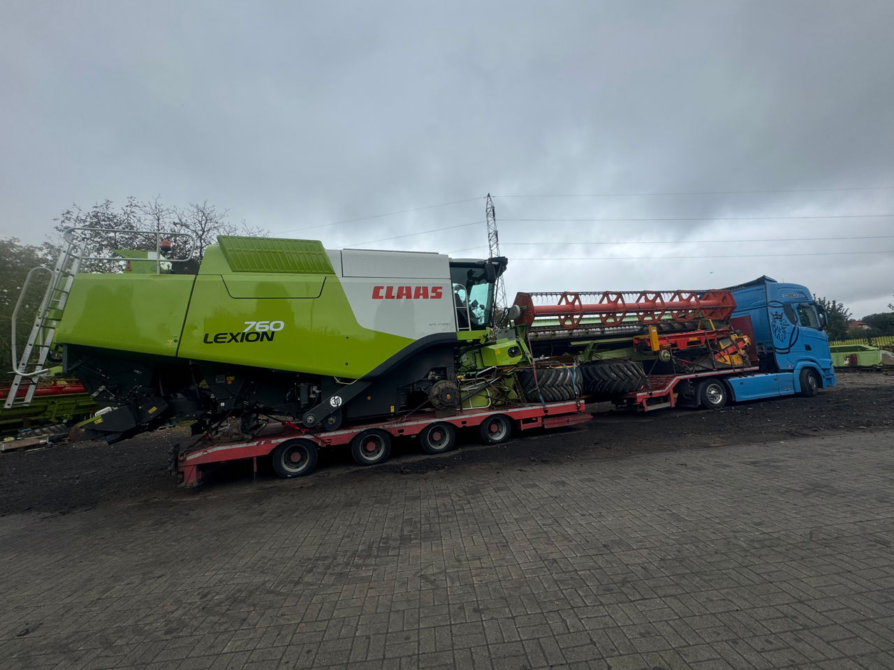 Claas lexion 760 business class foto 4