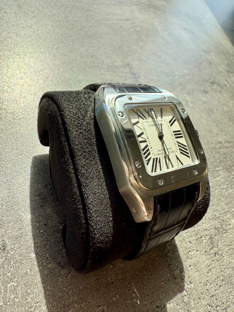 Original: Cartier Santos 100 foto 3
