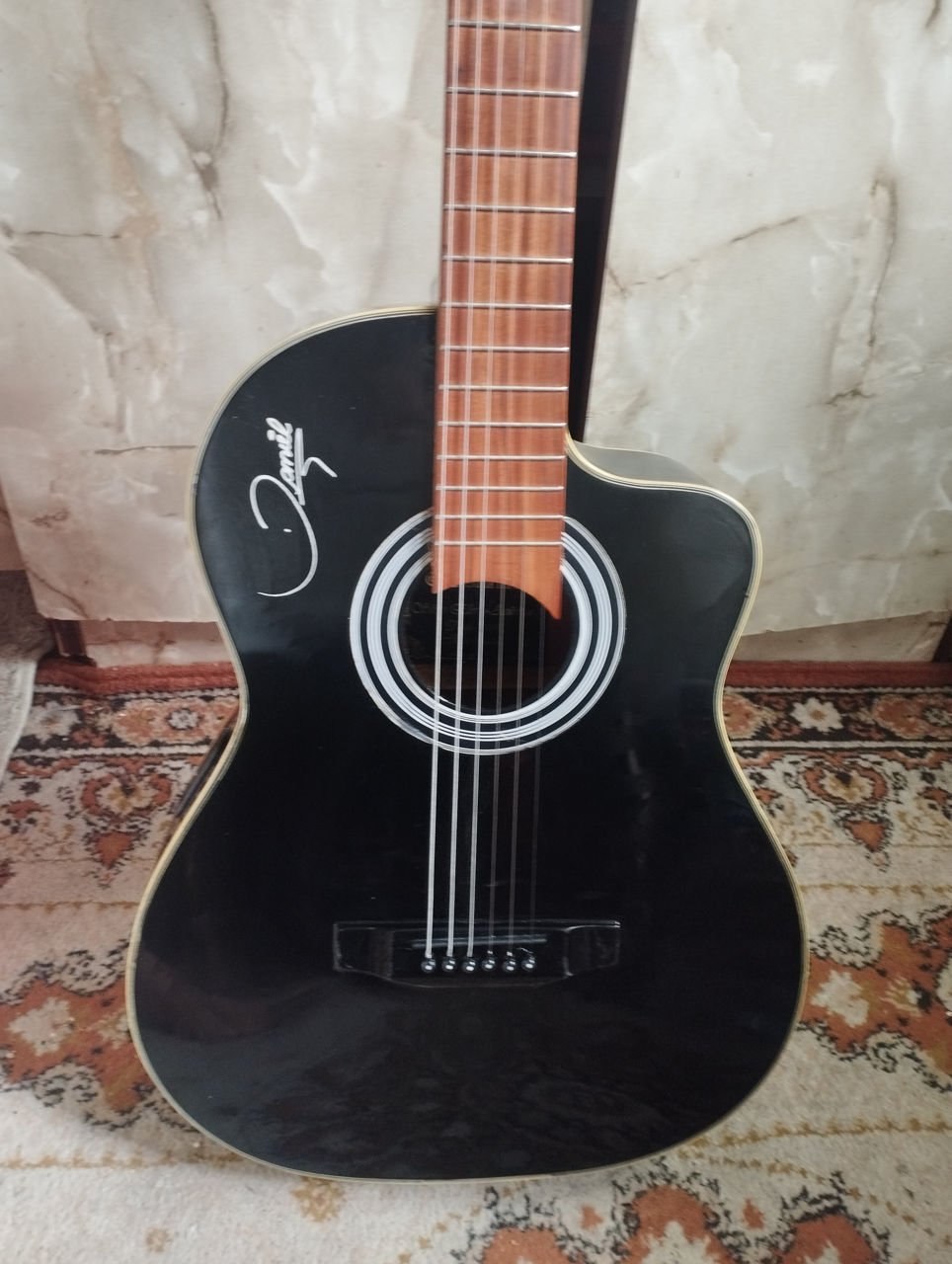 1)Электроакустическая Гитара Ibanez 2500 лей 2)Акустическая Гитара Cort made in Indonesia новая 3000 foto 7
